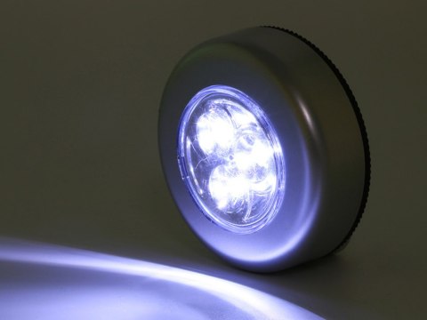 Lampka dotykowa bezprzewodowa samoprzylepna stick touch 3 led do szafy Lampka dotykowa bezprzewodowa samoprzylepna stick touch 3 led do szafy