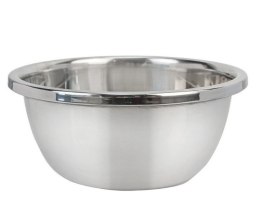 Miska stalowa srebrna 24 x 9cm MXA-102
