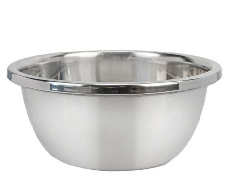 Miska stalowa srebrna 24 x 9cm MXA-102 Miska stalowa srebrna 24 x 9cm MXA-102