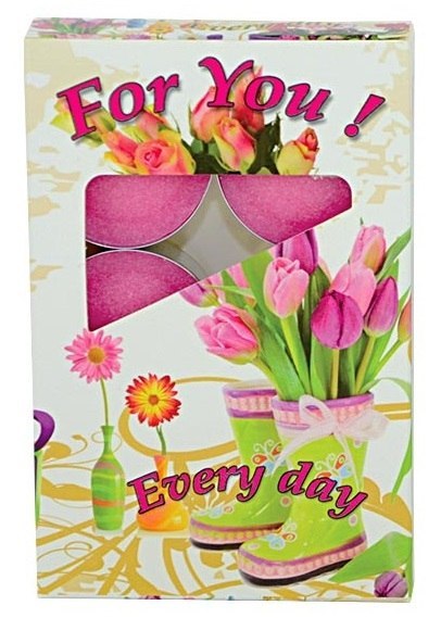 Podgrzewacz 6szt EVERY DAY (orchidea) Podgrzewacz 6szt EVERY DAY (orchidea)