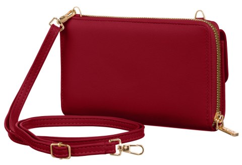 Torebka-portfel PU M-11-7928 Red