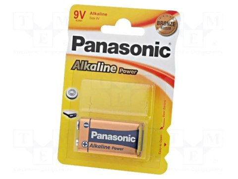 Bateria alkaliczna R9L / 1 / 9V BL Panasonic Bateria alkaliczna R9L / 1 / 9V BL Panasonic