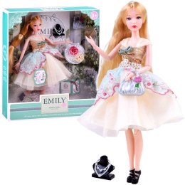 Emily lalka w koktajlowej sukni + torebka ZA3942