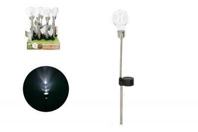 Lampa solarna biała 5,5 x 5,5 x 43,5cm Lampa solarna biała 5,5 x 5,5 x 43,5cm