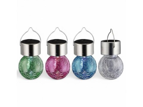 Lampa solarna ogrodowa led Crackle Ball sol2561123
