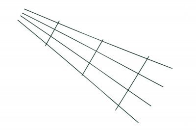 Podpora metalowa do roślin 90cm Podpora metalowa do roślin 90cm