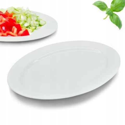 Półmisek ceramiczny biały 30cm TR-23-045B Półmisek ceramiczny biały 30cm TR-23-045B