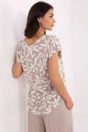 Bluzka Model D73771M10978X Dark Beige - Sublevel