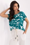 Bluzka Model D73771M10978X Dark Green - Sublevel