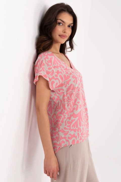Bluzka Model D73771M11171B Pink - Sublevel Bluzka Model D73771M11171B Pink - Sublevel