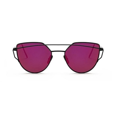 Okulary przeciwsłoneczne GLAM ROCK FASHION Lustrzanki Czerwone OK21WZ3 Okulary przeciwsłoneczne GLAM ROCK FASHION Lustrzanki Czerwone OK21WZ3