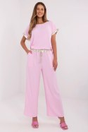 Spodnie Komplet Model DHJ-KMPL-9370.87 Light Pink - Italy Moda