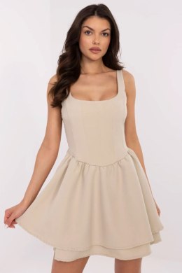 Sukienka Model MI-SK-26612.85 Beige - Italy Moda