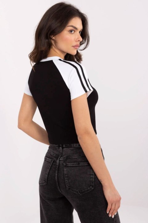 T-shirt Damski Model NM-TS-NG3772.82 Black/White - NM T-shirt Damski Model NM-TS-NG3772.82 Black/White - NM