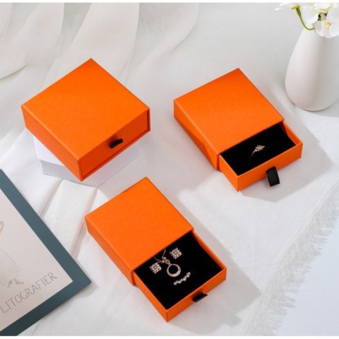 PUDEŁKO OZDOBNE NA zestaw BIŻUTERII, NASZYJNIK 10 x 10 x 3,5 cm PDOZ13POM PUDEŁKO OZDOBNE NA zestaw BIŻUTERII, NASZYJNIK 10 x 10 x 3,5 cm PDOZ13POM