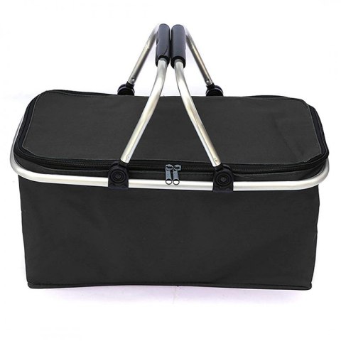 Składany kosz termiczny na zakupy, piknik 47x27x23cm KP01MORO Składany kosz termiczny na zakupy, piknik 47x27x23cm KP01MORO