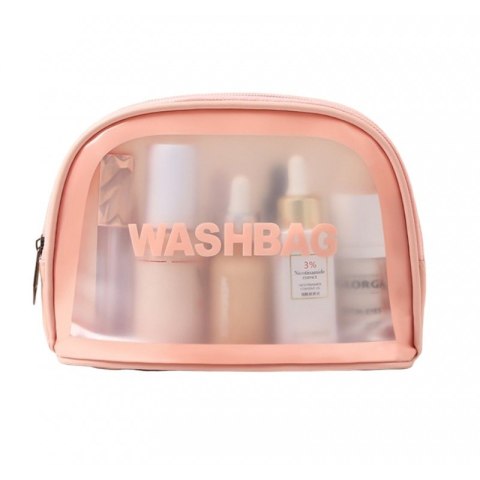 Kosmetyczka rozkładana WASHBAG kuferek róż KS47R Kosmetyczka rozkładana WASHBAG kuferek róż KS47R