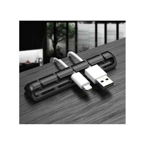 Uchwyt na 5 kabli przyklejany organizer ODK01 Uchwyt na 5 kabli przyklejany organizer ODK01