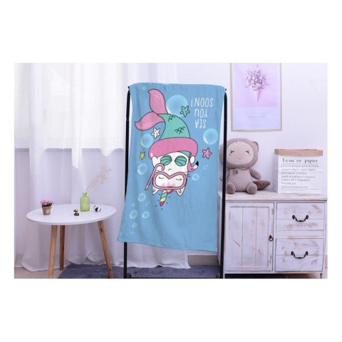 Ręcznik plażowy prostokątny mały 150x70 Pretty Girl REC47WZ7 Ręcznik plażowy prostokątny mały 150x70 Pretty Girl REC47WZ7