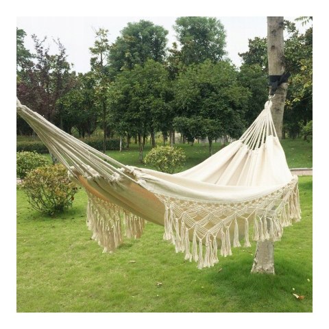 Hamak wiszący krzesło brazylijskie 150x200 cm KR21 Hamak wiszący krzesło brazylijskie 150x200 cm KR21