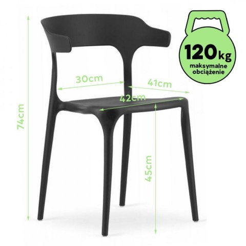Nowoczesne, stylowe krzesło DIANA KR05CZ Nowoczesne, stylowe krzesło DIANA KR05CZ