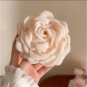 Spinka do włosów duża klamra XL kwiat róża kremowa 9cm SP288K