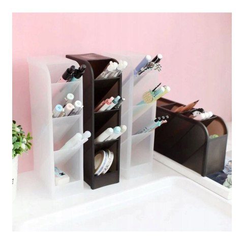 Wielofunkcyjny plastikowy organizer na biurko 7,4x20,3x9cm CB18CZ Wielofunkcyjny plastikowy organizer na biurko 7,4x20,3x9cm CB18CZ