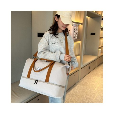 Zestaw Torba podróżna dwukomorowa z kosmetyczka 51x25x39cm T263SZ Zestaw Torba podróżna dwukomorowa z kosmetyczka 51x25x39cm T263SZ