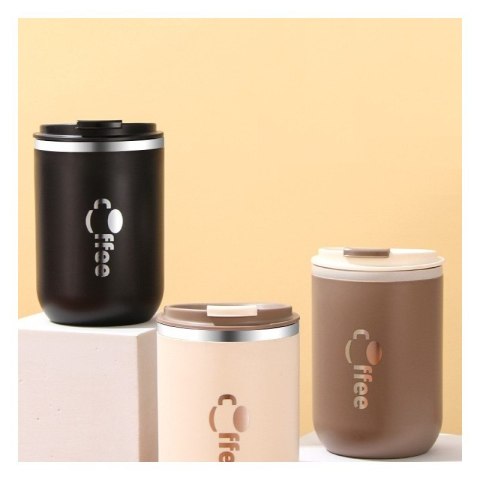 DUŻY POJEMNY KUBEK TERMICZNY ze słomką 500 ml TERMOS zamykany COFFE CUP07WZ3 DUŻY POJEMNY KUBEK TERMICZNY ze słomką 500 ml TERMOS zamykany COFFE CUP07WZ3