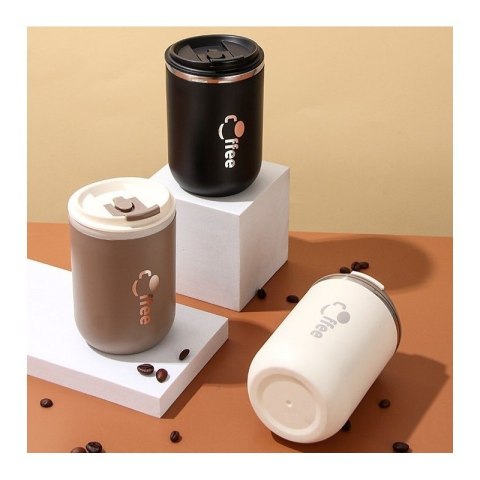 DUŻY POJEMNY KUBEK TERMICZNY ze słomką 500 ml TERMOS zamykany COFFE CUP07WZ3 DUŻY POJEMNY KUBEK TERMICZNY ze słomką 500 ml TERMOS zamykany COFFE CUP07WZ3