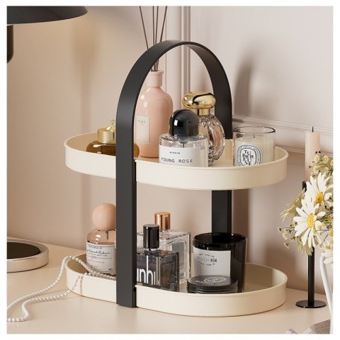 Ekskluzywny stojak do przechowywania, ekspozycji 2 poziomowy na blat do łazienki AESTHETIC STYLE CB57 Ekskluzywny stojak do przechowywania, ekspozycji 2 poziomowy na blat do łazienki AESTHETIC STYLE CB57