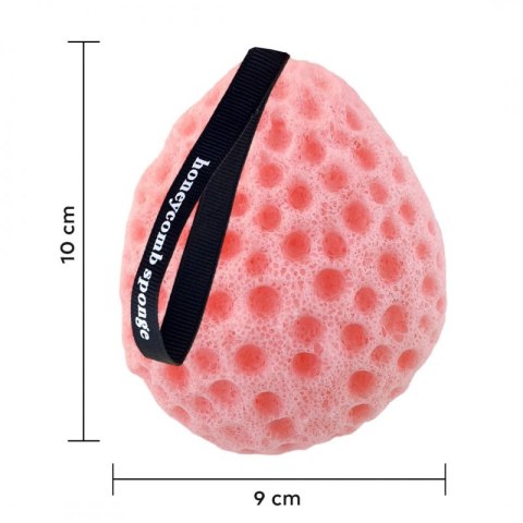 Gąbka Plaster miodu do mycia ciała na mokro 10 cm delikatny peeling GB03R Gąbka Plaster miodu do mycia ciała na mokro 10 cm delikatny peeling GB03R
