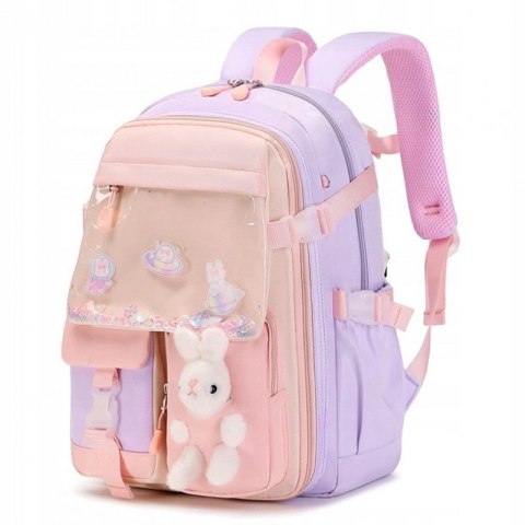 Plecak RABBIT sweet szkolny uniwersalny kieszonki, odblaski PL163FIO Plecak RABBIT sweet szkolny uniwersalny kieszonki, odblaski PL163FIO