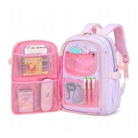 Plecak RABBIT sweet szkolny uniwersalny kieszonki, odblaski PL163FIO Plecak RABBIT sweet szkolny uniwersalny kieszonki, odblaski PL163FIO