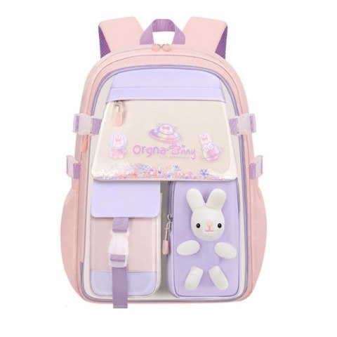 Plecak RABBIT sweet szkolny uniwersalny kieszonki, odblaski PL163R Plecak RABBIT sweet szkolny uniwersalny kieszonki, odblaski PL163R