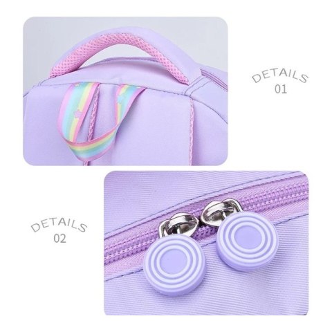 Plecak RAINBOW sweet szkolny uniwersalny kieszonki, odblaski PL160FIO Plecak RAINBOW sweet szkolny uniwersalny kieszonki, odblaski PL160FIO