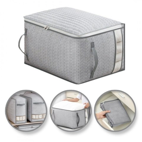 Pokrowiec kuferek ORGANIZER do przechowywania XL 52x44x30cm ORM26 Pokrowiec kuferek ORGANIZER do przechowywania XL 52x44x30cm ORM26