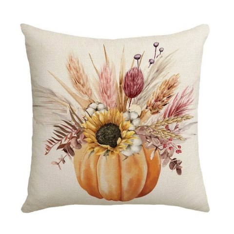 Poszewka na poduszkę 45x45cm piękny druk Jesień BOHO POD191 Poszewka na poduszkę 45x45cm piękny druk Jesień BOHO POD191
