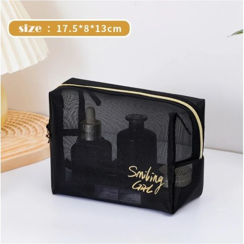 Kosmetyczka organizer na kosmetyki SMILING GIRL 18x13x8cm KS109 Kosmetyczka organizer na kosmetyki SMILING GIRL 18x13x8cm KS109