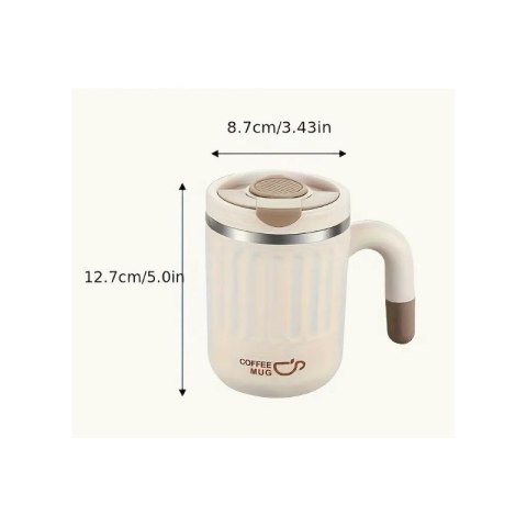 DUŻY POJEMNY KUBEK TERMICZNY ze słomką 480 ml TERMOS zamykany COFFE CUP17BR DUŻY POJEMNY KUBEK TERMICZNY ze słomką 480 ml TERMOS zamykany COFFE CUP17BR