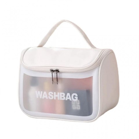 Kosmetyczka rozkładana WASHBAG kuferek biały KS46B Kosmetyczka rozkładana WASHBAG kuferek biały KS46B
