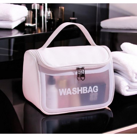 Kosmetyczka rozkładana WASHBAG kuferek biały KS46B Kosmetyczka rozkładana WASHBAG kuferek biały KS46B