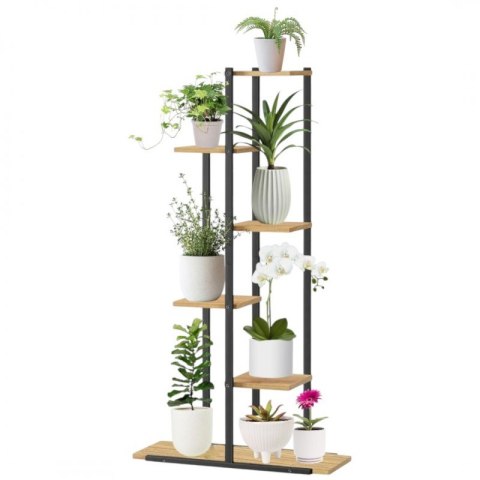 Kwietnik, regał, stojak na kwiaty 113x60x20cm jasno brązowy SZ16JBR Kwietnik, regał, stojak na kwiaty 113x60x20cm jasno brązowy SZ16JBR