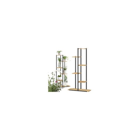 Kwietnik, regał, stojak na kwiaty 113x60x20cm jasno brązowy SZ16JBR Kwietnik, regał, stojak na kwiaty 113x60x20cm jasno brązowy SZ16JBR