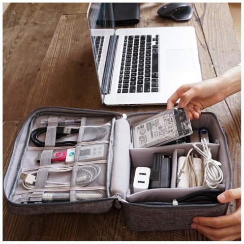 Organizer podróżny Szarość KS28SZ Organizer podróżny Szarość KS28SZ