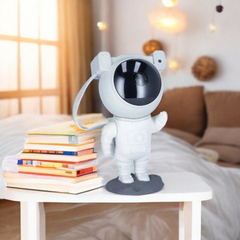Projektor Gwiazd Nieba LED Astronauta Lampka Nocna na pilot, 21,5 cm LAMP42 Projektor Gwiazd Nieba LED Astronauta Lampka Nocna na pilot, 21,5 cm LAMP42