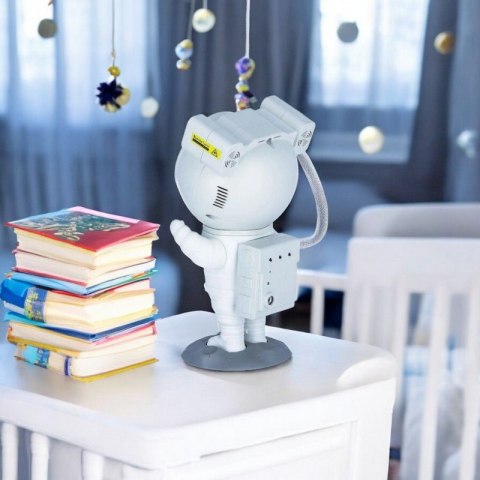 Projektor Gwiazd Nieba LED Astronauta Lampka Nocna na pilot, 21,5 cm LAMP42 Projektor Gwiazd Nieba LED Astronauta Lampka Nocna na pilot, 21,5 cm LAMP42