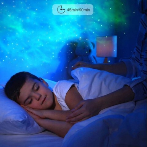 Projektor Gwiazd Nieba LED Astronauta Lampka Nocna na pilot, 21,5 cm LAMP42 Projektor Gwiazd Nieba LED Astronauta Lampka Nocna na pilot, 21,5 cm LAMP42