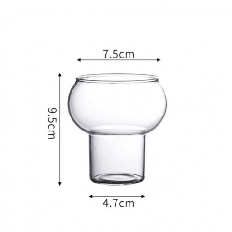 Szklanka bubble 250 ml 1szt - SZK132 Szklanka bubble 250 ml 1szt - SZK132