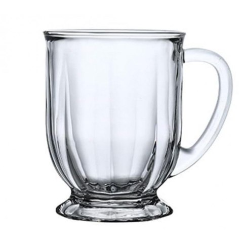 Filiżanka szklanka ryflowana duża 500 ml 1szt SZK159 Filiżanka szklanka ryflowana duża 500 ml 1szt SZK159